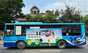 Báo giá quảng cáo xe buýt Hà Nội 2025 – Cập nhật mới nhất từ Tindi Bus Ads Quảng cáo die-cut tại Hà Nội