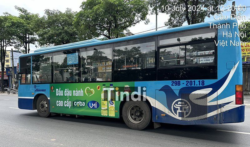 5 Hình Thức Quảng Cáo Xe Buýt Phổ Biến Nhất Hiện Nay Quảng cáo trên xe bus Hà Nội