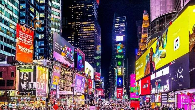 Xu hướng OOH Digital tại Việt Nam năm 2025 – Tương lai của quảng cáo ngoài trời Tindi Bus Ads đơn vị tiên phong triển khai DOOH tại Việt Nam