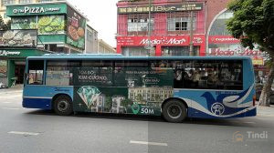 Quảng cáo trên xe buýt. Cách chọn tuyến xe hiệu quả