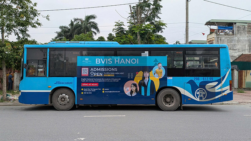 Quảng cáo xe buýt là gì? Tổng quan & lợi ích Quảng cáo trên xe buýt