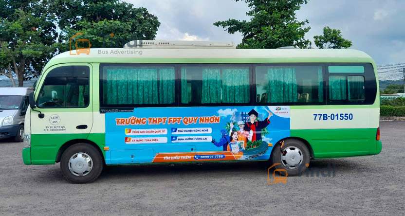 Quảng Cáo Xe Bus Nên Chạy Mấy Tháng? Thời Gian Bao Lâu Là Hiệu Quả? Dán quảng cáo body xe buýt