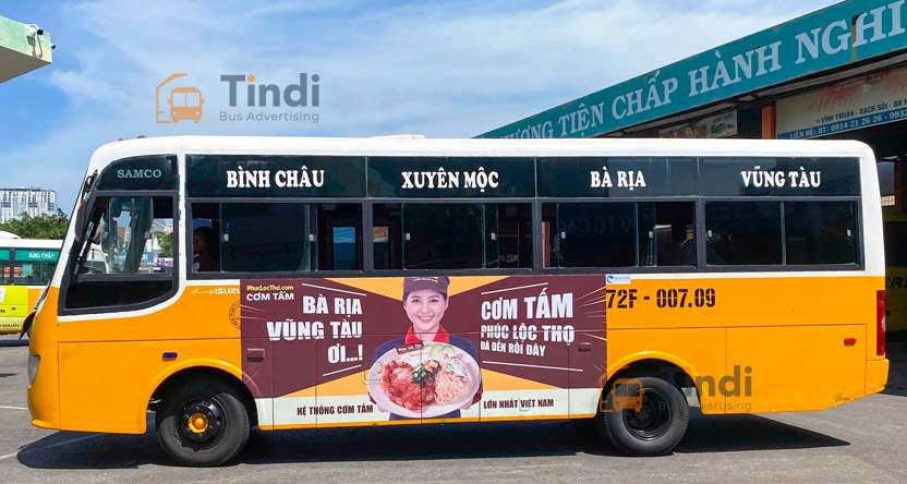 Báo giá dán decal body xe buýt