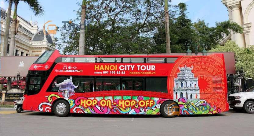 Báo giá quảng cáo xe buýt 2 tầng 2025 Quảng cáo xe buýt 2 tầng tại Hà Nội