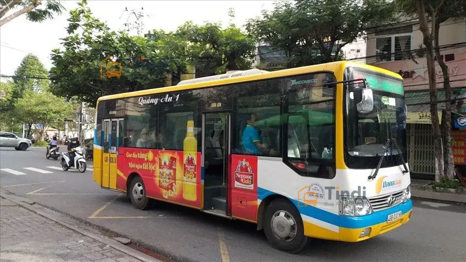 Quảng cáo xe buýt tại Đà Nẵng – Giải pháp truyền thông ngoài trời hiệu quả cùng Tindi Bus Ads Dán quảng cáo tràn kính, tạo nên “mobile billboard” sống động di chuyển khắp Đà Nẵng