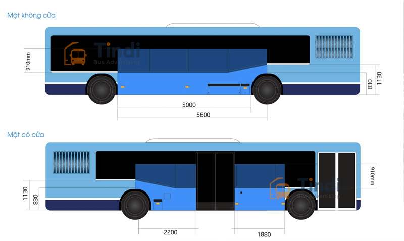 Bí quyết thiết kế decal xe buýt thu hút – xu hướng 2025 Mockup mẫu giúp design ghép demo thiết kế quảng cáo lên xe bus