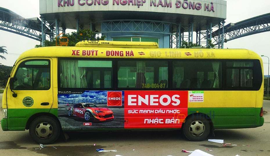 Quảng cáo trên xe bus Quảng Trị giúp thương hiệu được lặp lại liên tục mỗi ngày