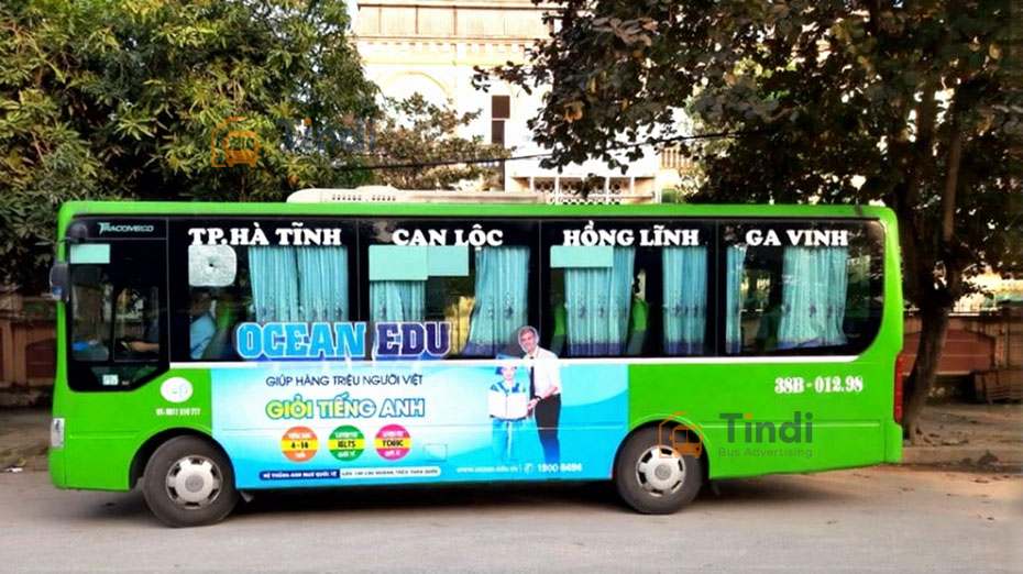 Quảng cáo xe bus Hà Tĩnh giúp tối đa hóa khả năng ghi nhớ của khách hàng
