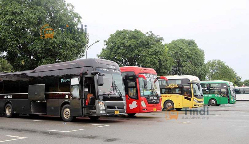 Quảng cáo xe buýt tại Hà Tĩnh - Tindi Bus Ads