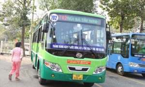 Quảng cáo xe buýt tại Tây Ninh - Tindi Bus Ads