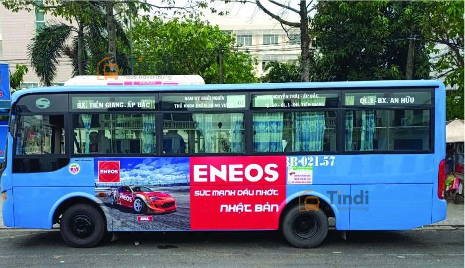 Quảng Cáo Xe Buýt Tại Tiền Giang – Chiến Lược Marketing Ngoài Trời Đột Phá Tindi Bus Ads là đơn vị uy tín chuyên triển khai quảng cáo xe buýt Tiền Giang và toàn quốc