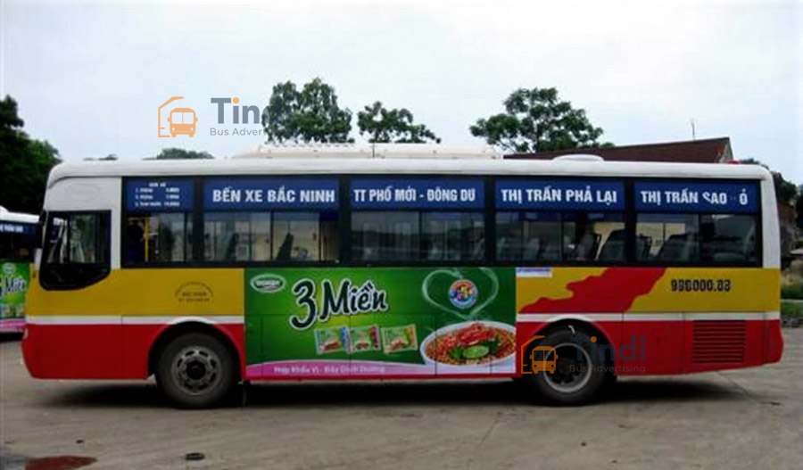 Quảng cáo xe buýt tại Bắc Ninh hình thức truyền thông ngoài trời hiệu quả bậc nhất tại đây