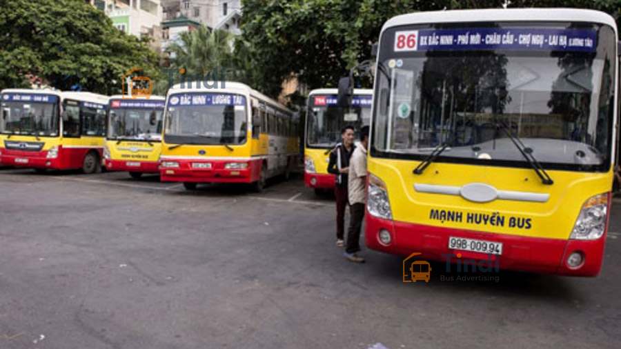 Nên Quảng Cáo Bao Nhiêu Xe Bus Là Đủ Để Hiệu Quả? Quảng cáo xe buýt tại Bắc Ninh - Tindi Bus Ads