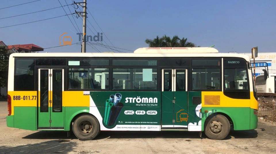 Quảng cáo xe buýt tại Vĩnh Phúc mang lại nhiều lợi thế vượt trội