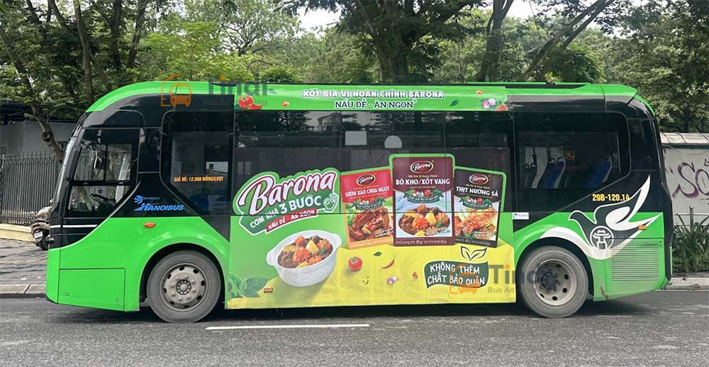 Chi Phí Quảng Cáo Xe Buýt Mới Nhất - Tindi Bus Ads