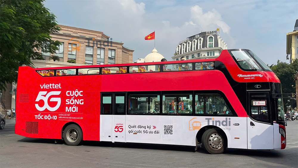 Quảng cáo xe bus phù hợp ngành nào - Tindi Bus Ads