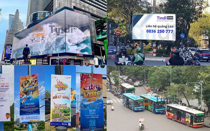 OOH Là Gì? Vai Trò Của Quảng Cáo Xe Bus Trong OOH Trong hệ sinh thái OOH (Out Of Home), mỗi hình thức quảng cáo đảm nhiệm một vai trò riêng